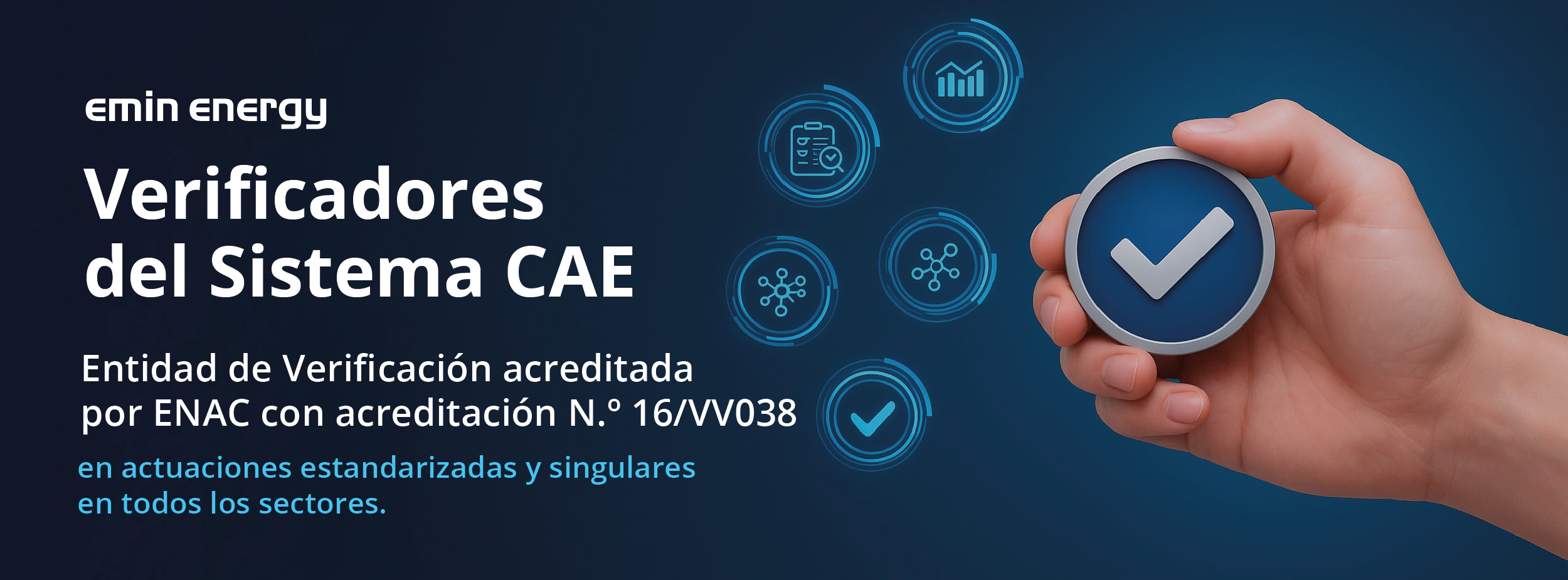 EMIN ENERGY-NdP-acreditación ENAC entidad verificadora-CAE